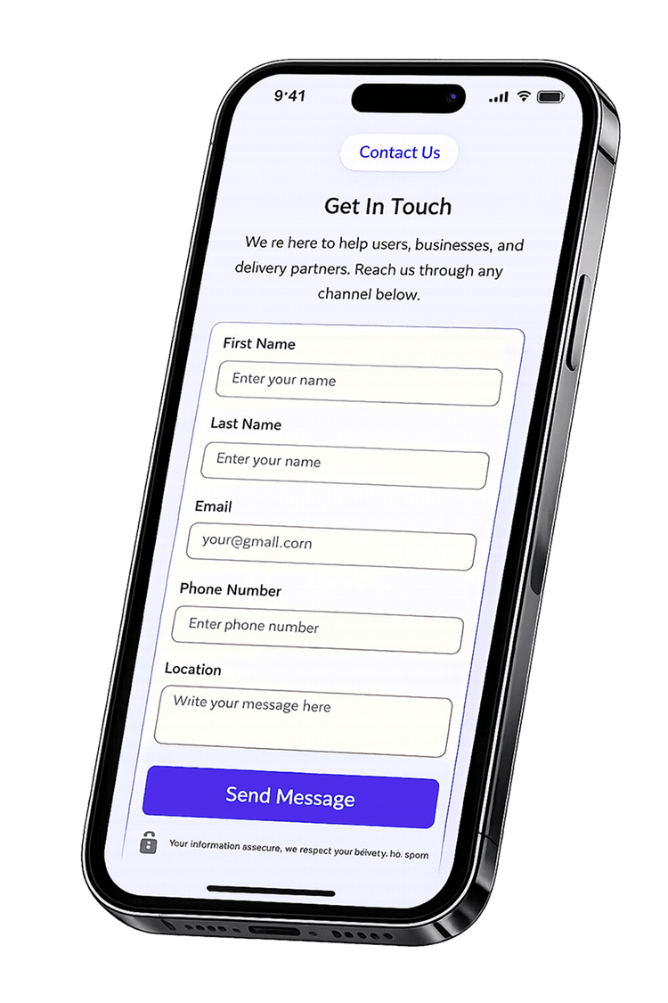 DelayFree contact form preview